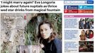 Información sobre la visita de Longoria a Covadonga en «The Daily Mail»