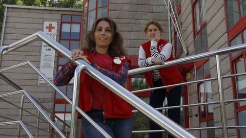 Sonia López y Mónica Devesa son las técnicas que gestionan el programa en la provincia