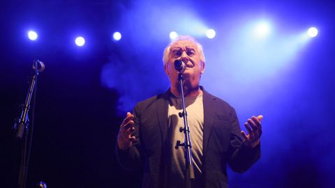 Víctor Manuel en concierto.