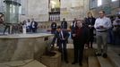 Visita de los alcaldes de villas termales a la bouvette de Cabreiro en Vern