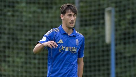 Curro Muoz, con el Vetusta