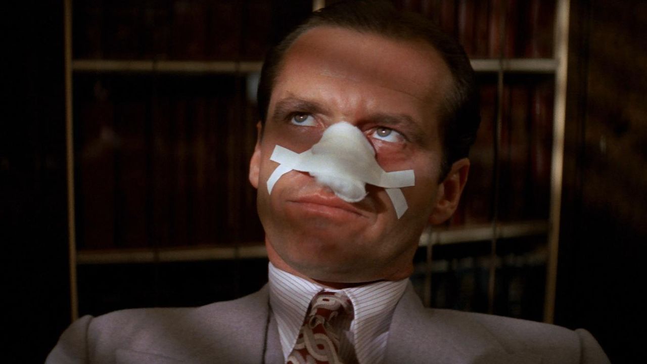 Acto de presentaci&oacute;n de la programaci&oacute;n del circuito provincial de cine de verano de la Diputaci&oacute;n de Ourense.Jack Nicholson interpreta a un detective privado en &laquo;Chinatown&raquo;
