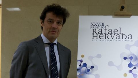 Pablo Menéndez, investigador del Instituto Josep Carreras contra la Leucemia ganador del Premio Rafael Hervada de investigación.