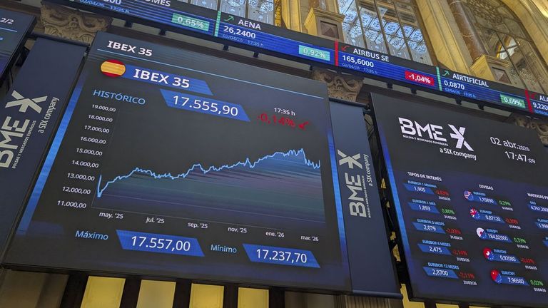 Los mercados relativizan los anuncios de Trump con caídas mínimas, pero el petróleo vuelve al alza