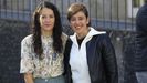 María Rozas (izquierda) sustituyó hace unos meses a Marta Lois (derecha) en el liderazgo del grupo municipal de Compostela Aberta