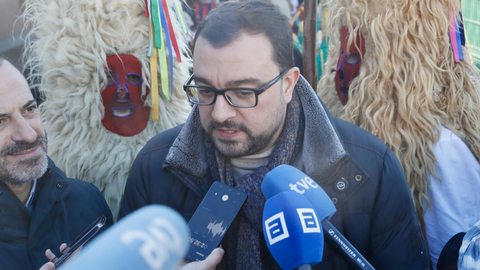 El presidente del Principado de Asturias, Adrián Barbón