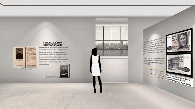 Aberto o primeiro espazo dixital dedicado á iconografía rosaliana