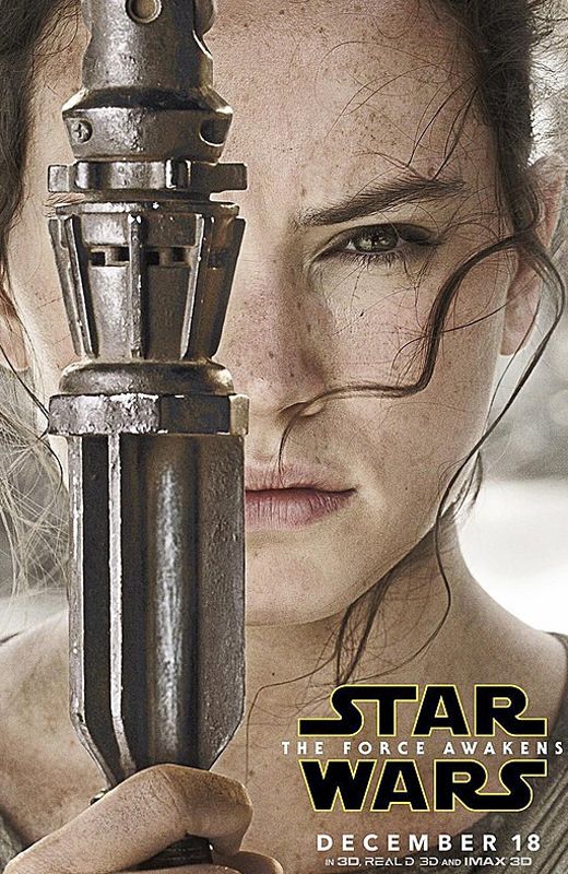 Rey.Daisy Ridley, como Rey