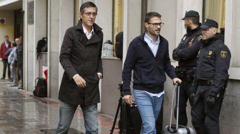 Eduardo Madina llega a la sede del PSOE 