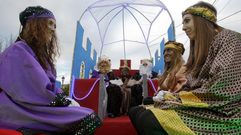 Carroza de Reyes del 2015 en Coristanco