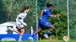 Amoh, durante el Real Oviedo-Alba Fundaci�n