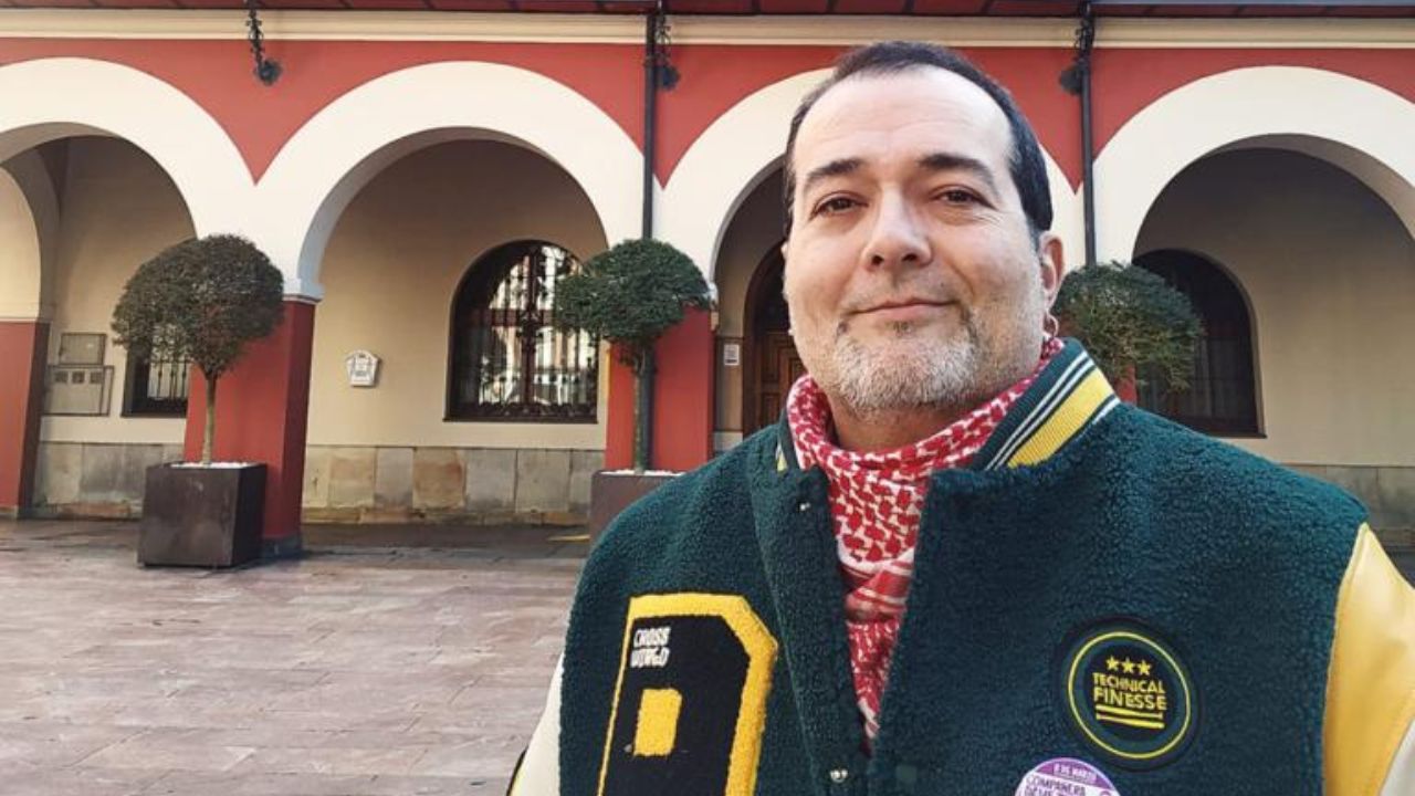 Roberto Marcos Garc�a Rodr�guez, excura candidato independiente de IU a la alcald�a de Langreo