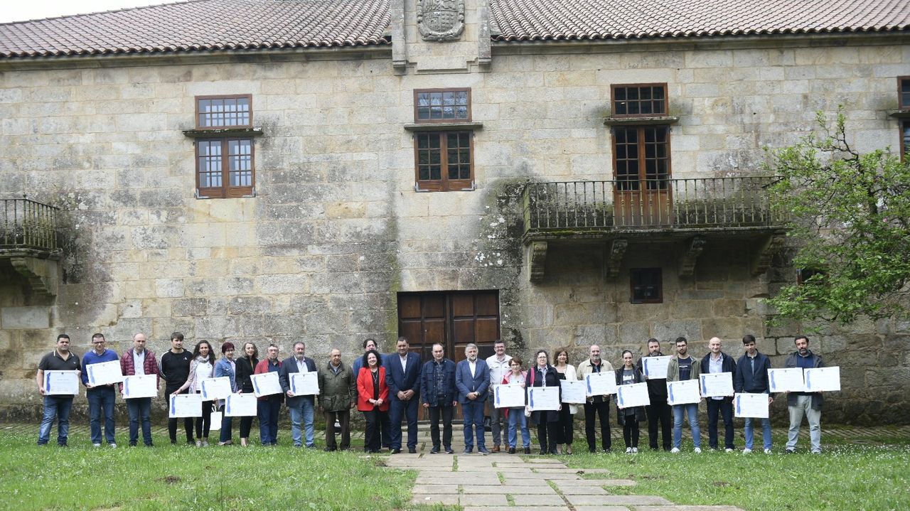 Sergio Otero es propietario de una de las viviendas tursticas que hay en el municipio de Mazaricos