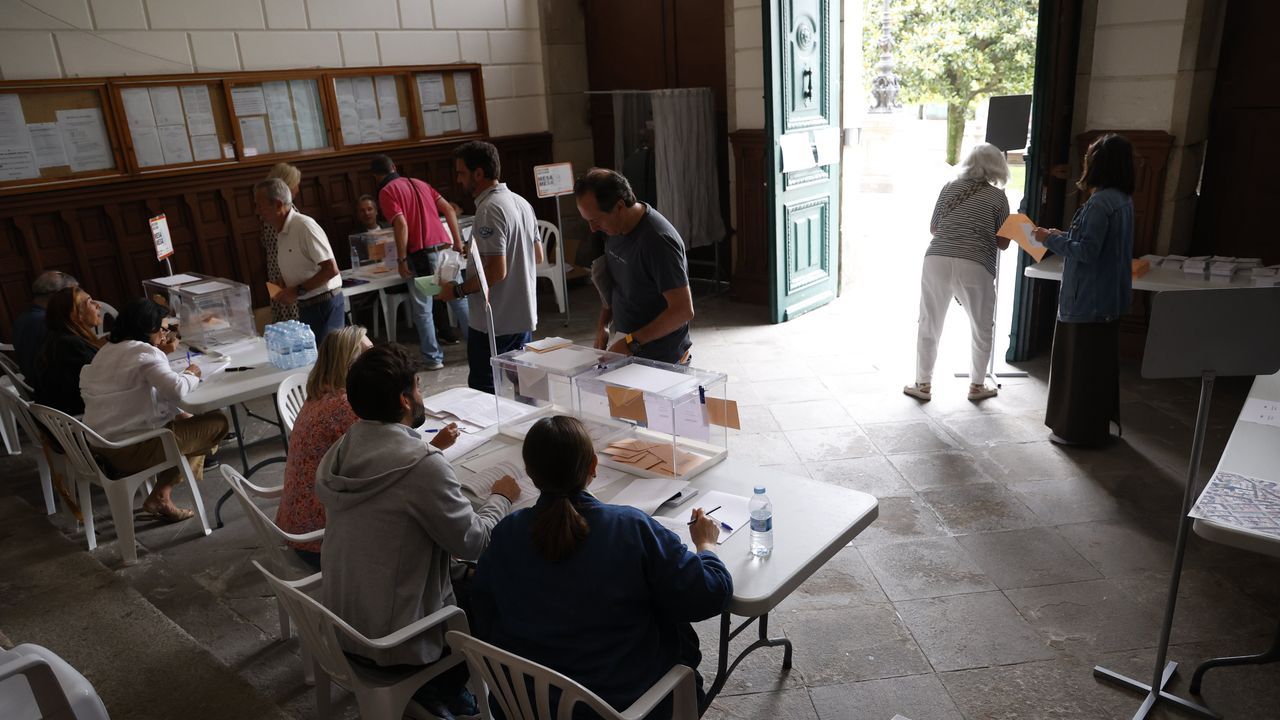 El 23J en A Corua en imgenes.Imagen de archivo del ministro del Interior, Fernando Grande-Marlaska, durante la clausura de un congreso de ciberseguridad en vila el mes pasado