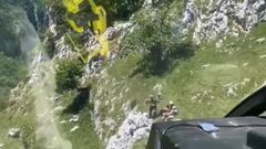 As� se produjo el rescate de un hombre de 72 a�os en Picos