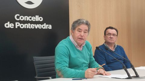Lores y González Carballo presentaron este miércoles los términos del nuevo contrato de gestión de residuos 