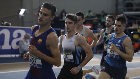 Los 800 metros son una de las pruebas más exigentes del Campeonato de España de atletismo