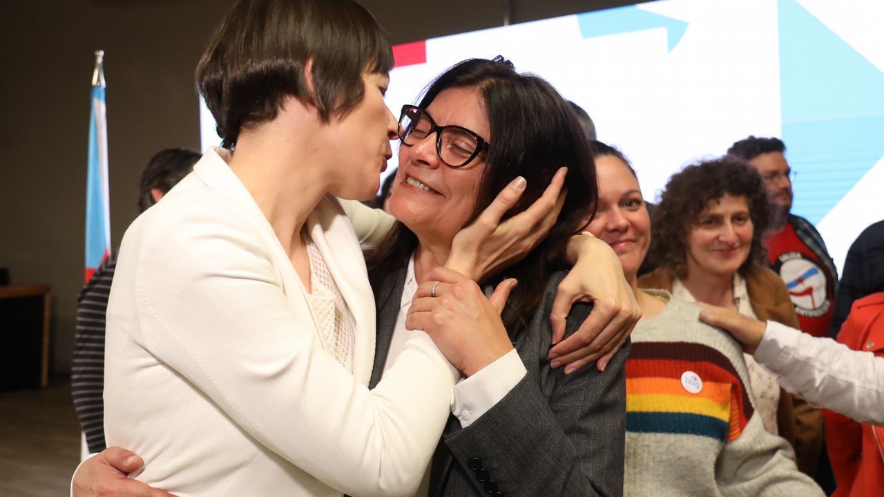 Ana Pont�n, l�der del BNG, no consigui� ning�n diputado