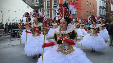 Desfile de Carnaval en Ribadeo.