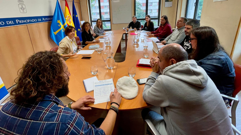 Reuni�n pacto Asturias Educa.