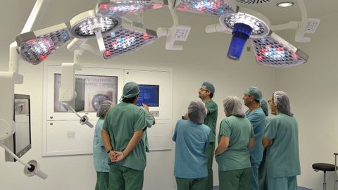 Imagen de archivo de un quirfano en el hospital lvaro Cunqueiro