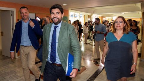 López Miras es presidente de Murcia desde el 2017