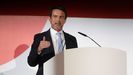 Manuel Valls, en un acto este abril en Barcelona