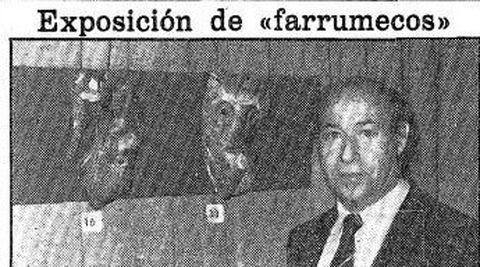 Imagen de una entrevista en La Voz en enero de 1978