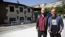 Tino Freijo y Jacobo Santeiro, los lucenses que han impulsado la apertura de un nuevo restaurante en A Ponte