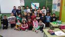 Niños de un colegio de Murcia gritan en gallego: «Unidos, moi fortes»