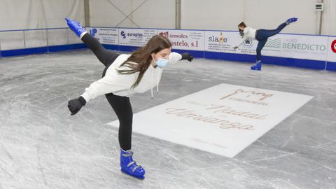 Pista de hielo de Vimianzo.