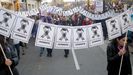 Miles de personas participan en la concentración feminista convocada en Gijón con motivo del Día Internacional de la Mujer
