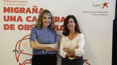 Eva Ortega y Roc�o Blein, pacientes de migra�a.