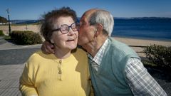 María Teresa, con 90 años, y José, con 103, celebrarán el próximo año siete décadas de casados