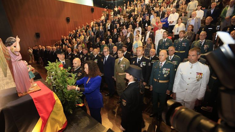Lugo celebra el Día de la Policía Nacional destacando las operaciones realizadas en el último año