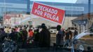 Huelga y manifestación: el sector del metal se moviliza en Vilagarcía