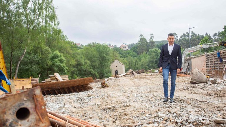 Ponte Caldelas abrirá el único parque termal en el entorno de Pontevedra el próximo año