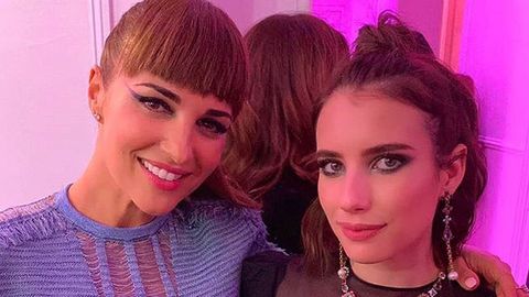 Paula Echevarr�a y Emma Roberts en la fiesta organizada por la revista �Elle� y Tous 