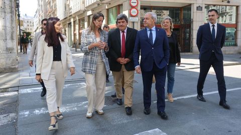 La alcaldesa y el presidente de la Diputación recibieron al ministro de Inclusión, José Luis Escrivá