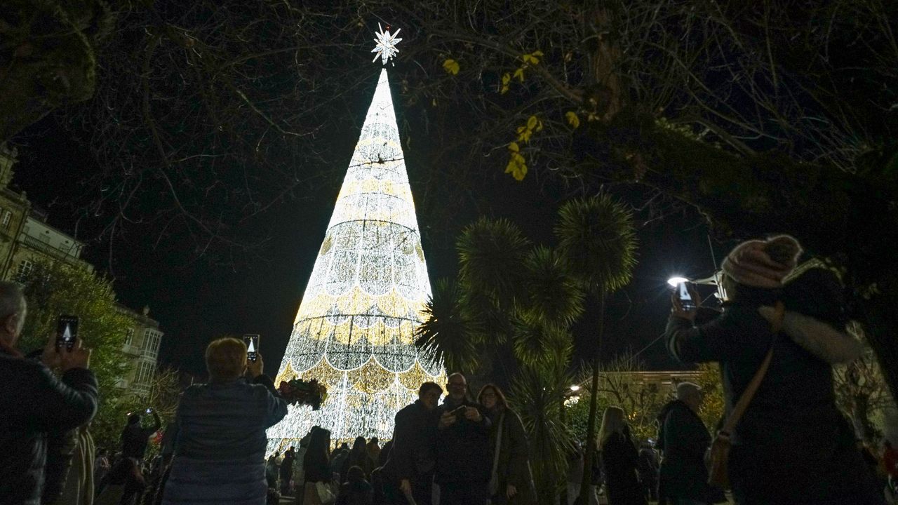 La Navidad ya brilla en Ourense