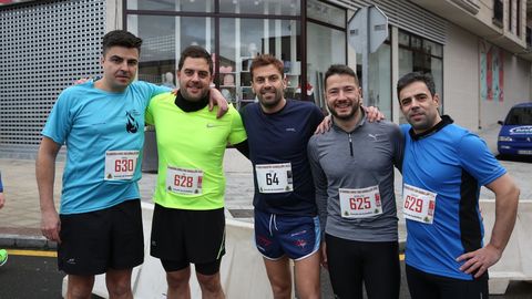 Media Maratón de O Carballiño.La participación fue numerosa en la prueba de 21 kilómetros