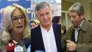 Corina Porro, Manuel Pérez y Juan Corral, excandidatos del PP en Vigo