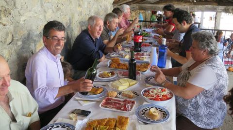 Un aspecto de la romería soberina de Cadeiras