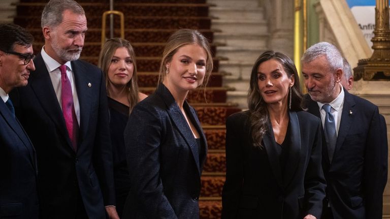La familia real entrega en Barcelona los premios Princesa de Girona