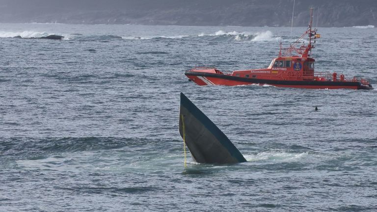 El narcosubmarino que se hundió en Muxía partió de Venezuela