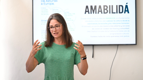 Aida San Juan, responsable de proyectos de Oviedo 2031