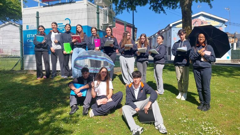 Los alumnos que investigan el cambio climático todos los días
