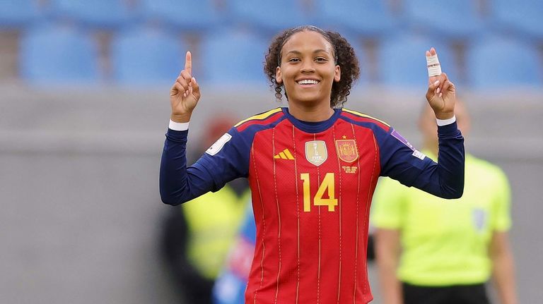 España logra con otra goleada su billete directo al Mundial 
