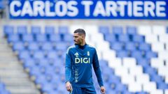 David Carmo, en el Carlos Tartiere