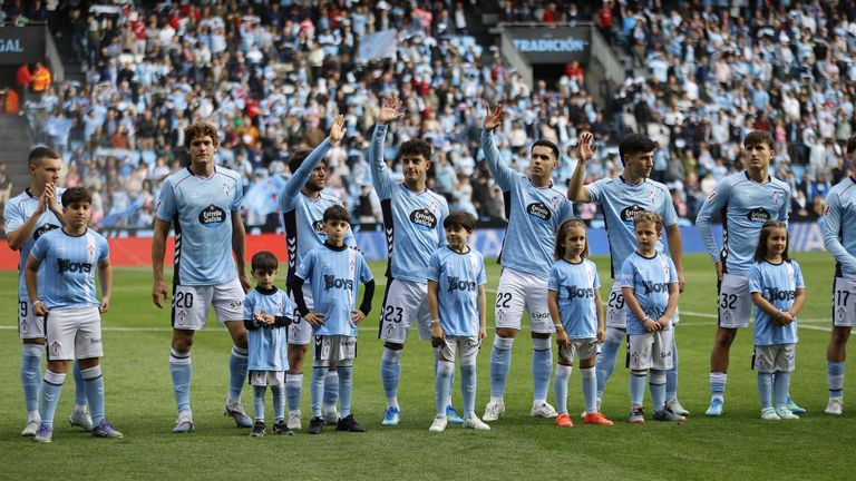 El Rayo empata y deja al Celta a un paso de clasificarse para Conference